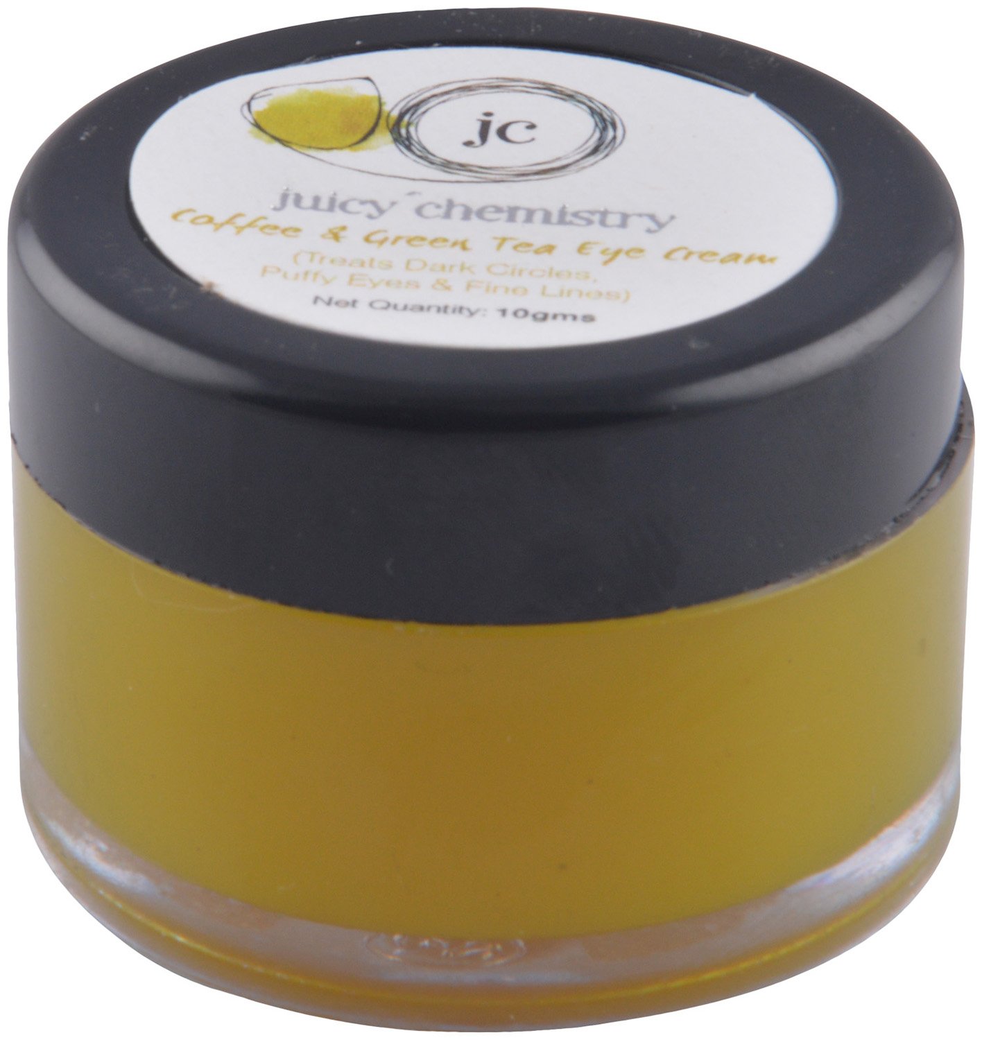 Juicy Chemistry Coffee & Green Tea Eye cream, 10 g Best Health and Fitness Products