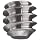 18-8 Stainless Steel Set Screw, Hex Socket Drive, Flat Point