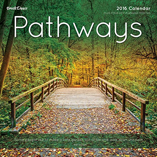 2016 Paths Wall Calendar