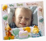 Colorful My First Birthday 3-1/2" x 5" Picture Frame