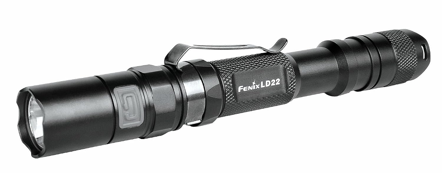 Fenix LD22 190 Lumens Flashlight, Black $39.12