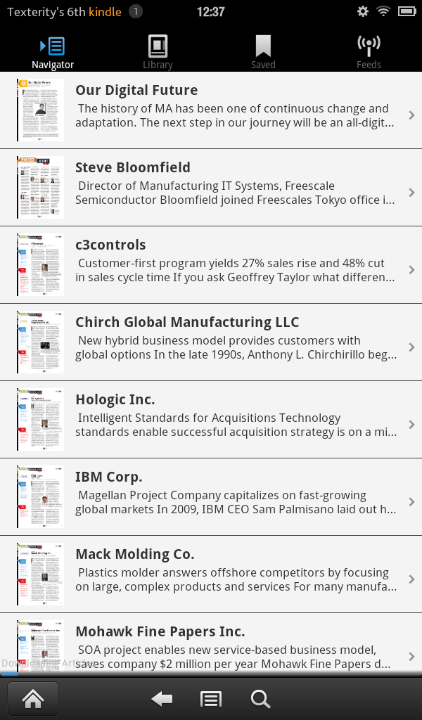Amazon.com: Managing Automation magazine: Appstore for Android