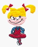 Angelica from The Rugrats - Emboidered Iron On or Sew On Patch
