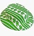 Plastic Top Hat - St Patrick's Shamrock Style Boater