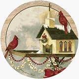 Christmas in the Garden, Thirstystone Sandstone Coaster Set