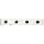 Dixon AMF43 Aluminum Air Fitting, Bar Manifold, 3/8" NPT Female, 8" Length x 1-1/2" Height
