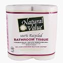 Natural Value Bathroom Tissue 400ct 4pk