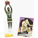 BILL RUSSELL / UNIVERSITY OF SAN FRANCISCO 1998 Edition College Basketball Starting Lineup & Exclusive Collector Trading Card * NBA *