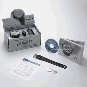 Oceanic ATOM 2.0 Wristwatch Dive Computer Complete System