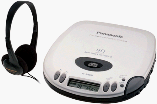 Panasonic SL-S360 Portable CD Player with Anti-Shock Memory