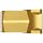 Dorian Tool SGT CVD Titanium Nitride Coated Carbide Cut-Off and Grooving Insert, Neutral Cut, 3/8" Cutting Width, 9" Insert (Pack of 10)