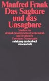 Das Sagbare und das Unsagbare