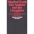 Das Sagbare und das Unsagbare: Studien zur franz�sischen Hermeneutik und Texttheorie