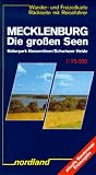 Nordland Karten, Mecklenburg, die gro�en Seen: Naturpark Nossentiner/Schwinzer Heide. Mit Reisef�hrer, aktuelle Wanderwege