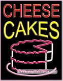 Cheese Cakes Neon Sign