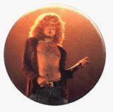 Led Zeppelin - Robert Plant - With Shirt Open - 1 1/2" Button / Pin