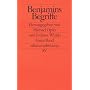 Benjamins Begriffe: 2 Bde.