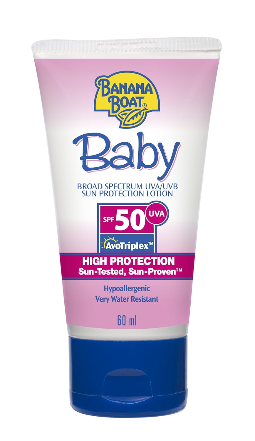 Banana Boat Baby High Protection Sun Lotion SPF 50 60ml Brand New UK