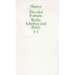Werke, Schriften und Briefe, 20 Bde. in 4 Abt., Bd.1, S�mtliche Romane, Erz�hlungen, Gedichte, Nachgelassenes: Grete Minde / Ellernklipp / Quitt / ... / Schach von Wuthenow / Graf Pet�fy: 1/Bd 1