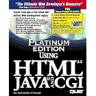 Click here to buy Platinum Edition Using HTML 3.2, Java 1.1, and CGI by Jim O'Donnell, Jerry Ablan, Tobin Anthony, and Eric Ladd.
