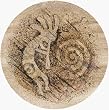 Thirstystone TS337 Natural Sandstone Coaster Set Stylized Kokopelli