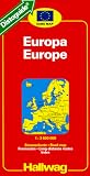Hallwag Stra&szlig;enkarten, Europa: Strassenkarte Fernrouten, Distoguide, BeeTagg, Index (Road Map) - Hallwag