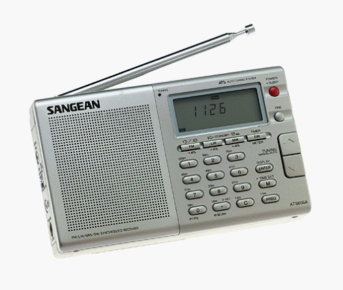 Sangean ATS-606AP AM/FM Digital Compact Shortwave World Band Receiver