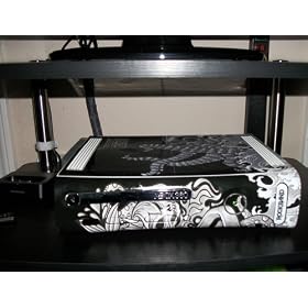 Xbox 360 Official Rock Band Faceplate and Console Skinz