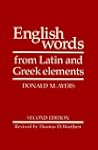 English Words from Latin and Greek El...