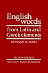 English Words from Latin and Greek Elements