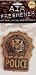 City Police Department Detective Badge Air Freshener