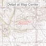 USGS Topographic Quadrangle Map - Three Buttes Creek West, Montana (Folded/Waterproof)