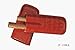2 Finger Adjustible cigar case Crocodile pattern cigar case.