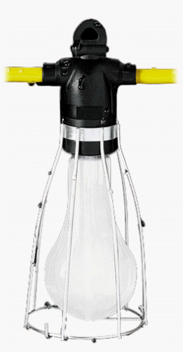Cord-O-Lite 07539 100', 12/3 Gauge Cord-O-Lite Temporary Jobsite Lighting