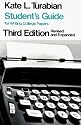 Student's Guide for Writing College Papers