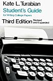 Student's Guide for Writing College Papers