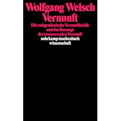 Vernunft: Die zeitgen�ssische Vernunftkritik und das Konzept der transversalen Vernunft