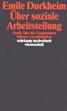 �ber soziale Arbeitsteilung