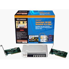 Linksys FESWSK5 EtherFast Switched 10/100 Network In a Box