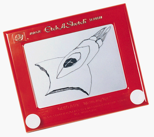 Childrens Toyshop  Toys : Classic Etch A Sketch Magic Screen