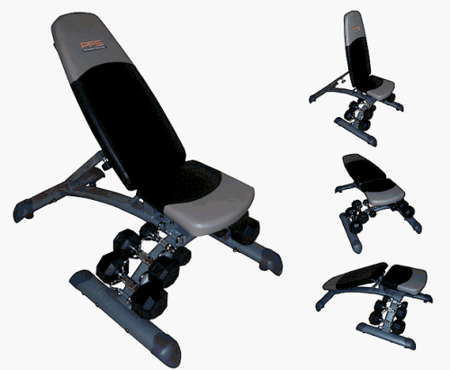 Utility Weight Bench (*Dumbbells not included)