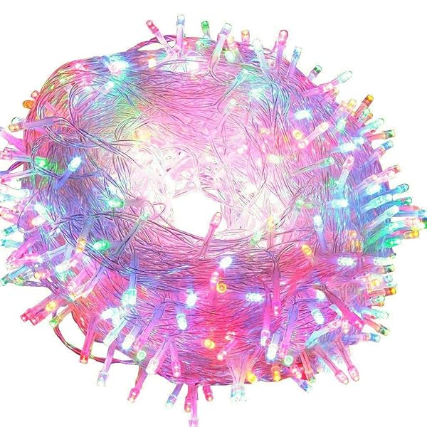 Patio String Lights 66 Feet 200 Led Decor Multiple Flash Modes