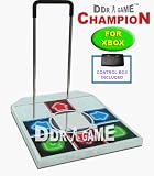 Dance Dance Revolution DDRgame Champion Arcade Metal Dance Pad w/ Handle Bar for Xbox