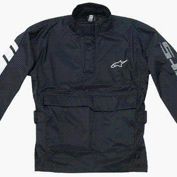 ALPINESTARS SMALL S RJ-5 RJ5 WATERPROOF RAIN JACKET Image ALPINESTARS SMALL S RJ-5 RJ5 WATERPROOF RAIN JACKET
