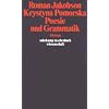 Poesie und Grammatik: Dialoge (suhrkamp taschenbuch wissenschaft)