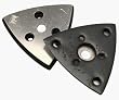 Fein 63806136029 Velcro Dust Extraction Sanding Pad (2 Pack)