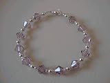 Bicones Are Forever Bracelet (Lt. Amethyst)