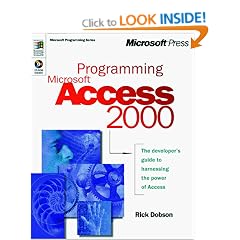 Programming Microsoft Access 2000 (Microsoft programming series)