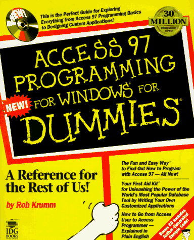 access 97 programming for windows for dummies