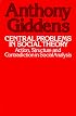 Central Problems in Social Theory: Action, Structure, and Contradiction in Social Analysis